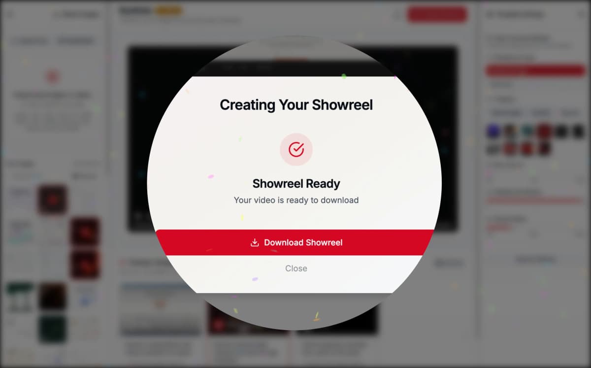 Example highlight showing detail zoom