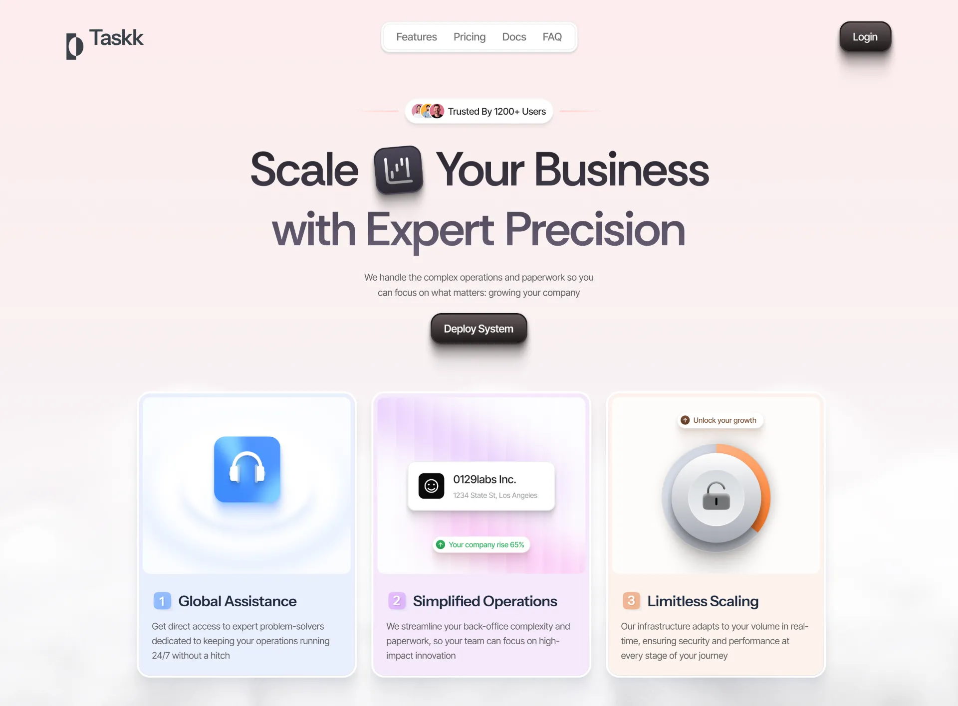 Static design mockup imported into Reelfolio